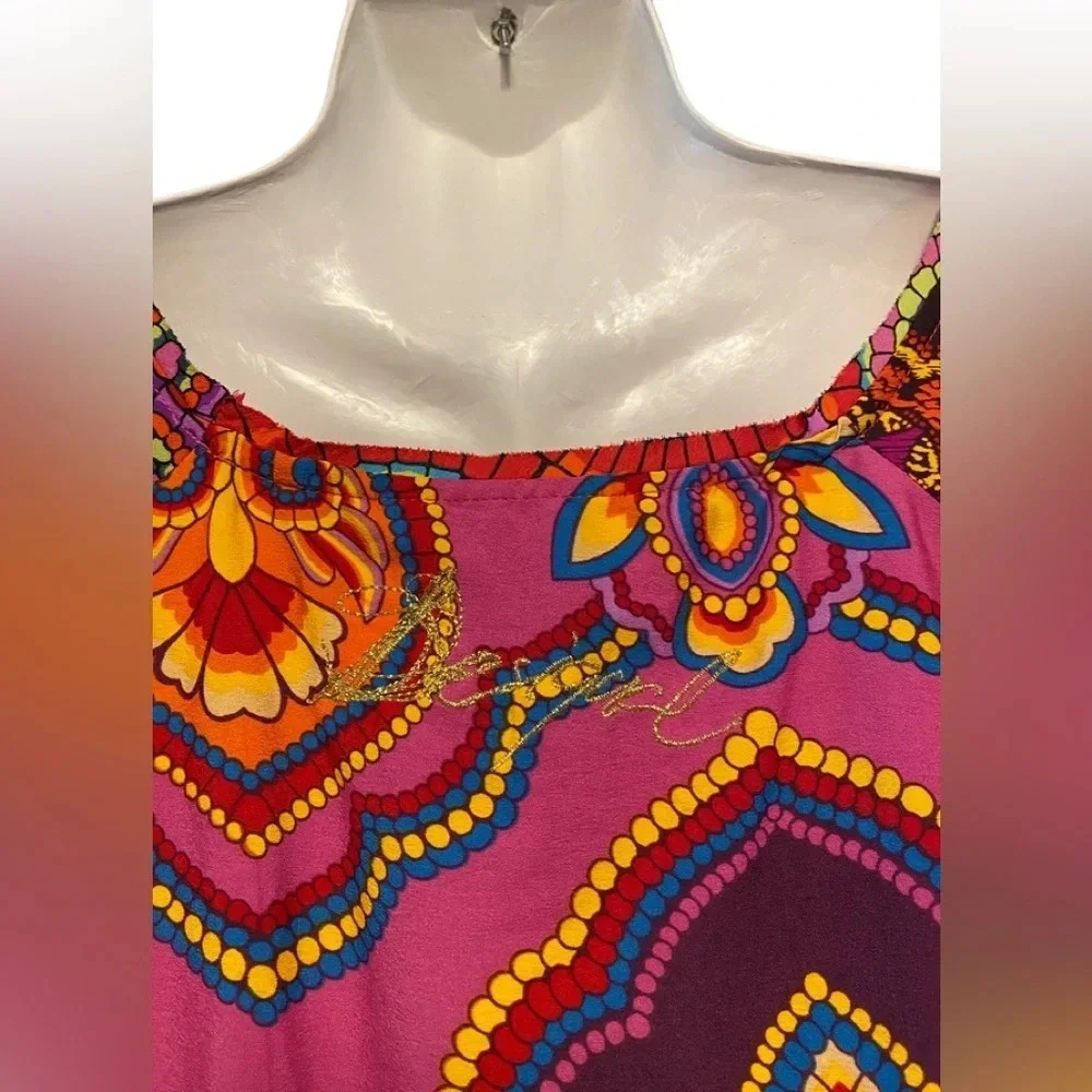 Desigual Long Line Boho Tunic Top